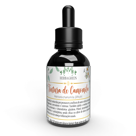 TINTURA DE CAMOMILA - 100ml - Calmante natural