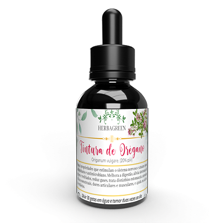 TINTURA DE ORÉGANO - 100ml - Antigripal Natural