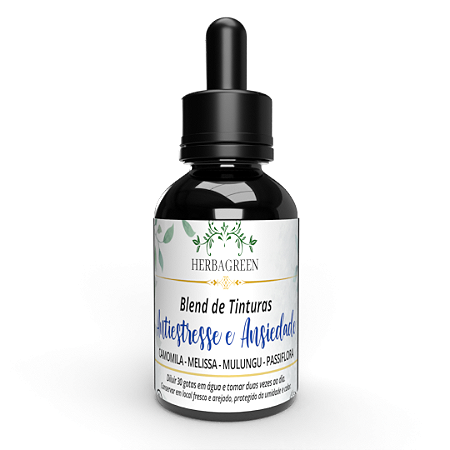 BLEND DE TINTURAS - ANTI-ESTRESSE E ANSIEDADE - 120ML