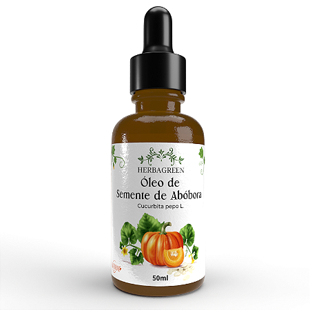 ÓLEO DE SEMENTE DE ABÓBORA - 50ml