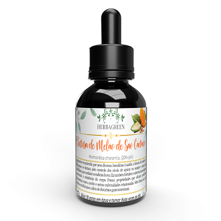 TINTURA DE MELÃO DE SÃO CAETANO - 100ml