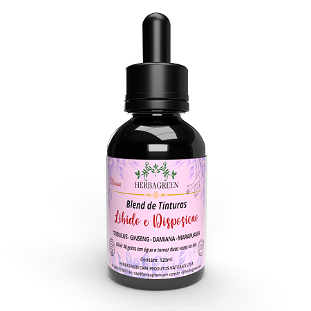 Blend de Tinturas - 120ml - Mulher Disposição