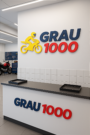 LETREIRO DE PAREDE PVC EXPANDIDO 15mm