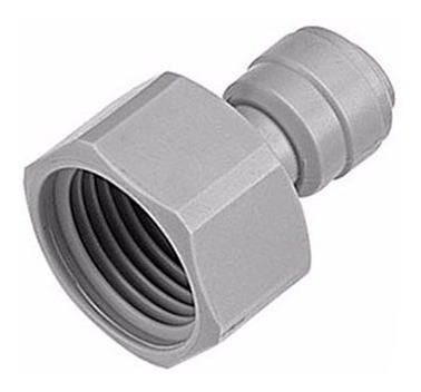 Engate Rápido Dmfit Tubo 3/8 x Rosca Fêmea 5/8 BSP