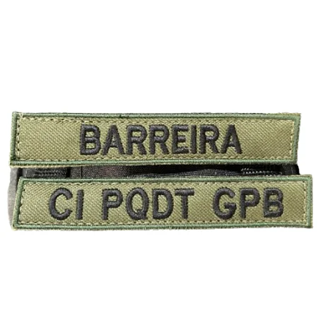Sutache Tarjeta Bordado Nova Personalizado do Exercíto Brasileiro