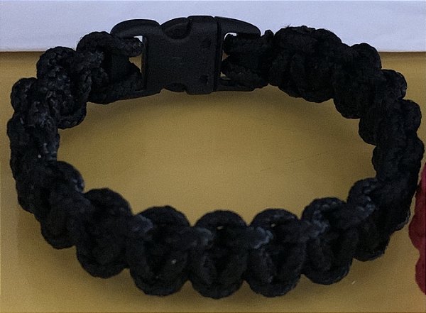 Pulseira paracord unissex