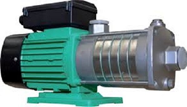 Bomba Multiestagio WDM Mod. VHSE 2 6-13 em Inox 304 de 6 Estagio 1,3cv Trifásico 220/380V IP55