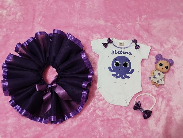 Kit mesversário Bolofofo 3 peças