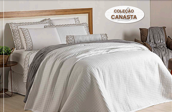 COBRE LEITO QUEEN 4 PEÇAS ANASTÁCIA