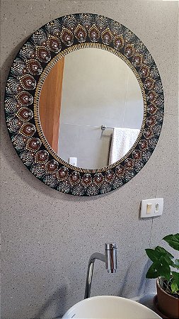 Mandala espelho luz
