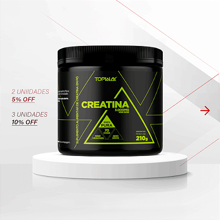 CREATINA 100% PURA TOPWAY - 210G