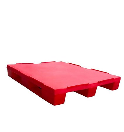 12. PALLET DE PLÁSTICO ROTO LISO 1000x1200
