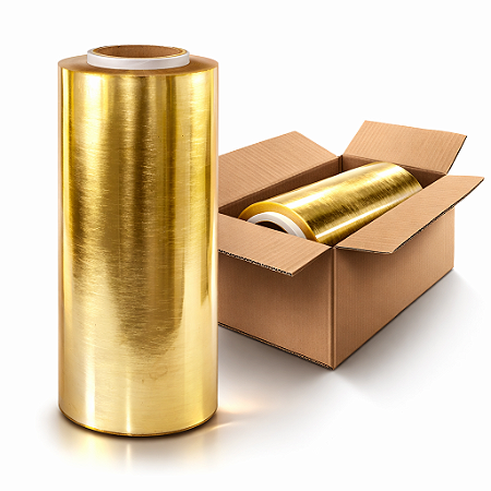 Bobina Filme Plástico PVC Esticável 60CM X 450M 11 micras Resistente