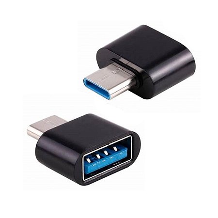 Conector USB fêmea tipo C LE-5544 IT-BLUE Preto