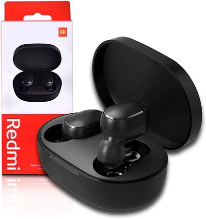 Fone De Ouvido Sem Fio Xiaomi Redmi Airdots 2 Preto