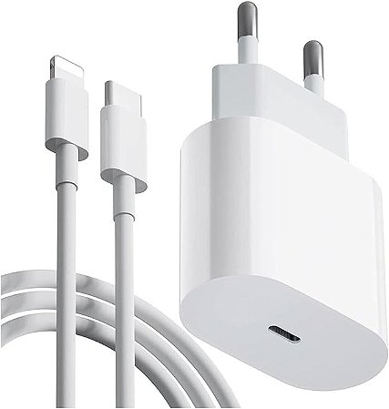 Fonte de carregamento USB-C para lightning - Branco 20mAh FONT-USB/LIGHTB