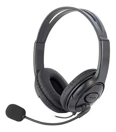 Headset com Microfone PS4/Xbox-One Feir FR-306-4 Preto