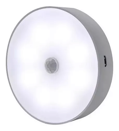 Lâmpada Inteligente Sem Fio Sensor de Deteção de Movimetno XSD Usb YWG Branco