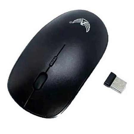 Mouse Sem Fio 4 Botões ALTOMEX A-312 2.4GHz 1200DPI Preto