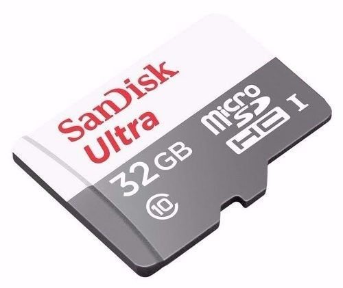 Cartão de Memória Sandisk 32GB 100mb/s Classe 10 Microsd SDSQUNB-032G-GN3MN