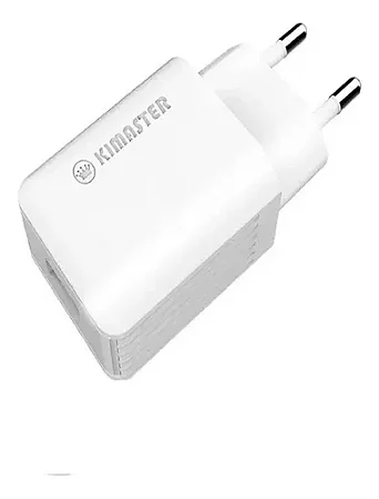 Carregador Universal Usb Kimaster T503 15w Auto-id Cor Branco