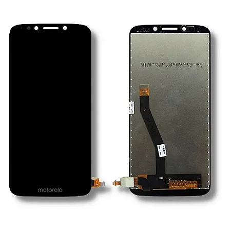Tela com display e sem aro Motorola Moto G6 Play