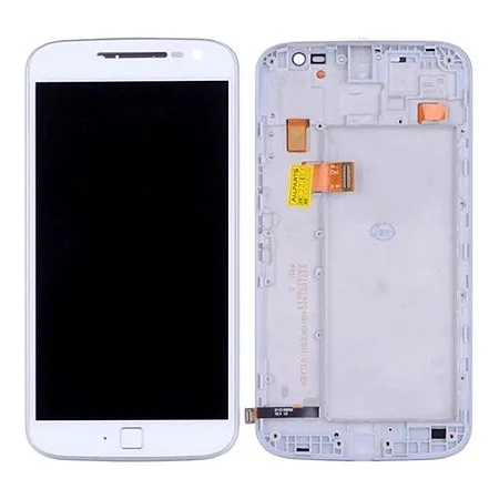 Tela com display e com aro Motorola Moto G4 Plus Bege