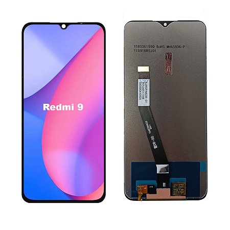 Tela com display sem aro Xiaomi Redmi 9