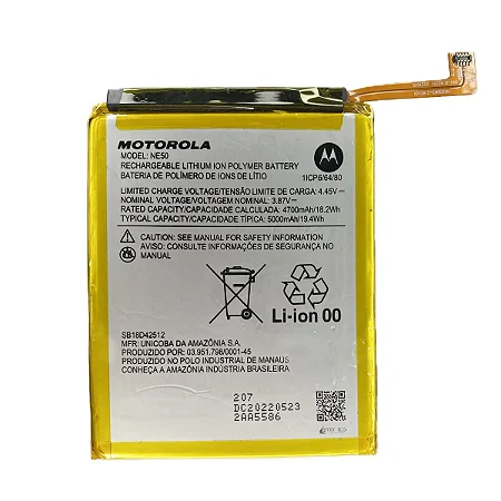 Bateria NE50 para Motorola Moto G52 / G82