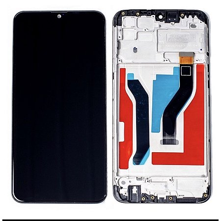 Tela com display com aro para Samsung Galaxy A10S