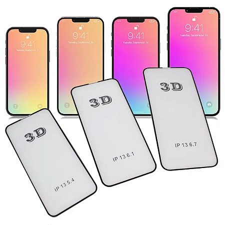 Pelicula de Vidro 3D para Apple iPhone XR/11