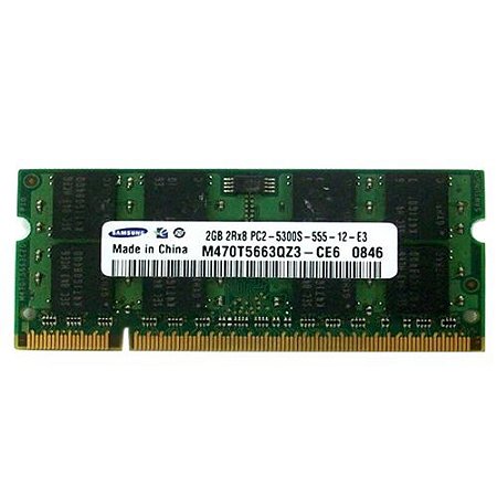Samsung memoria RAM 2GB DDR2 M470T5663QZ3-CE6 Notebooks/ laptops