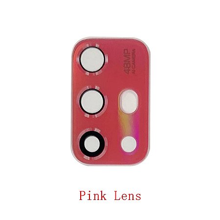 Lente câmera traseira Motorola Moto G20 Rosa