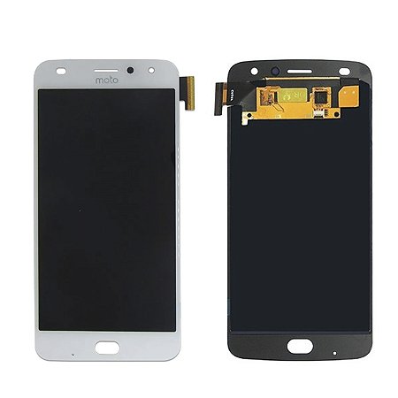Tela com display e sem aro Motorola Moto Z2 Branco