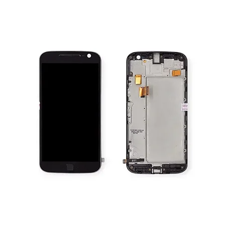 Tela com display e com aro Motorola Moto G4 Plus preto