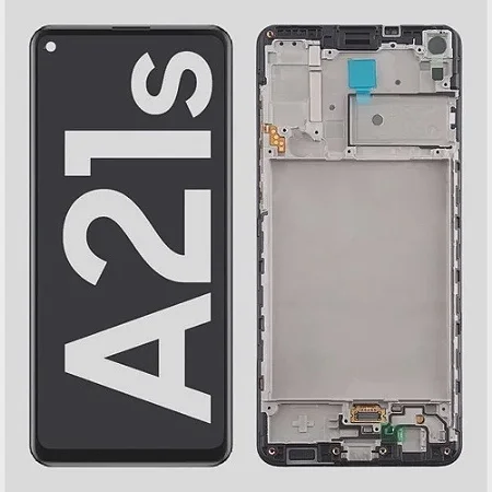 Tela com display com aro Samsung Galaxy A21S