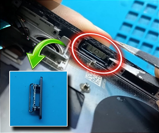 Botão chave de silenciar para carcaça iPhone 11