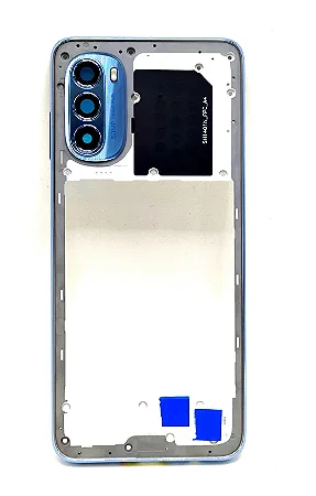 Carcaça plástica / blindagem Motorola Moto G52 Azul escuro