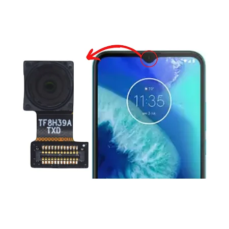 Câmera frontal Motorola Moto G8 Power Lite