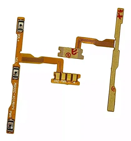 Flat botão power e volume Xiaomi Redmi Note 9