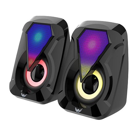 Caixa de Som mini Speaker para Computador e Notebook L'TOMEX AL-1091