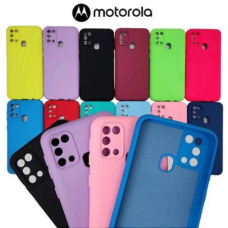 Capinha Emborrachada com Saquinho Motorola Moto G85