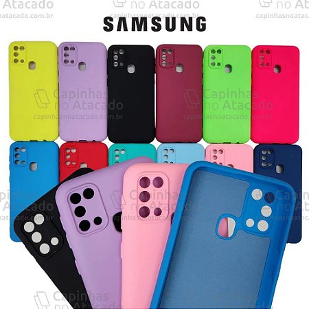 Capinha Emborrachada Com Saquinho Para Galaxy A72