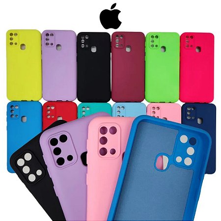 Capinha Emborrachada Com Saquinho Para Iphone 14 Plus