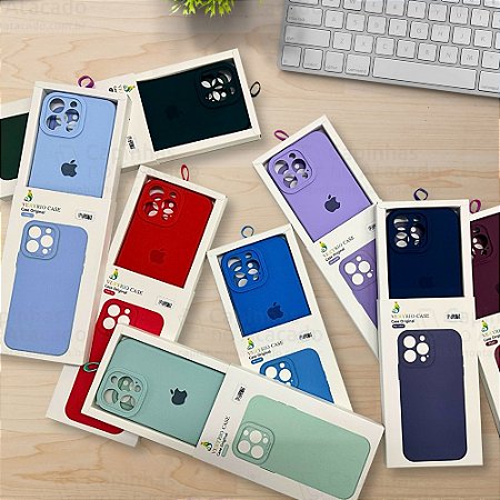 Capinha Soft Touch Veludo Para Iphone 16 Pro