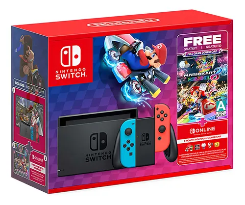 Console Nintendo Switch 1.1 32GB Mario Kart 8 Deluxe