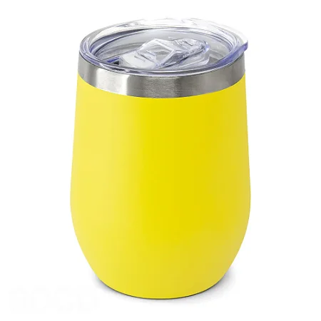 Copo Cuia Térmico Stanley Amarelo 360Ml Beer Pint Em Aço Inox Com Tampa