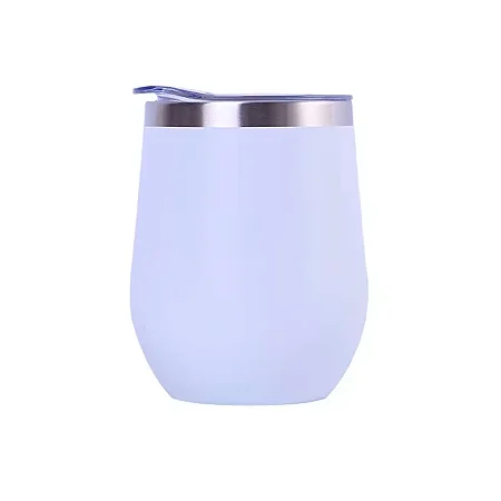 Copo Cuia Térmico Stanley Branco 360Ml Beer Pint Em Aço Inox Com Tampa