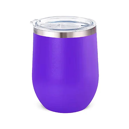 Copo Cuia Térmico Stanley Roxo 360Ml Beer Pint Em Aço Inox Com Tampa