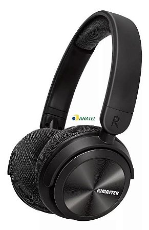 Fones De Ouvido Kimaster Sem Fio Bluetooth Headphone Wireless K9 Preto